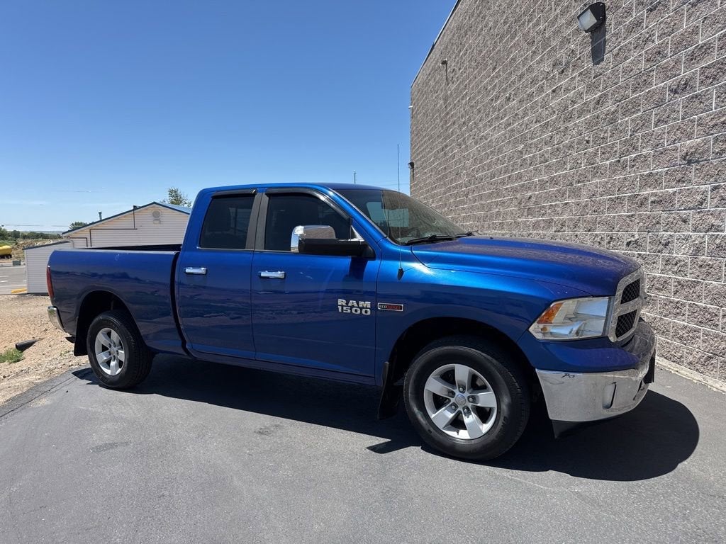 2015 RAM 1500 Outdoorsman in None — front three-quarter view