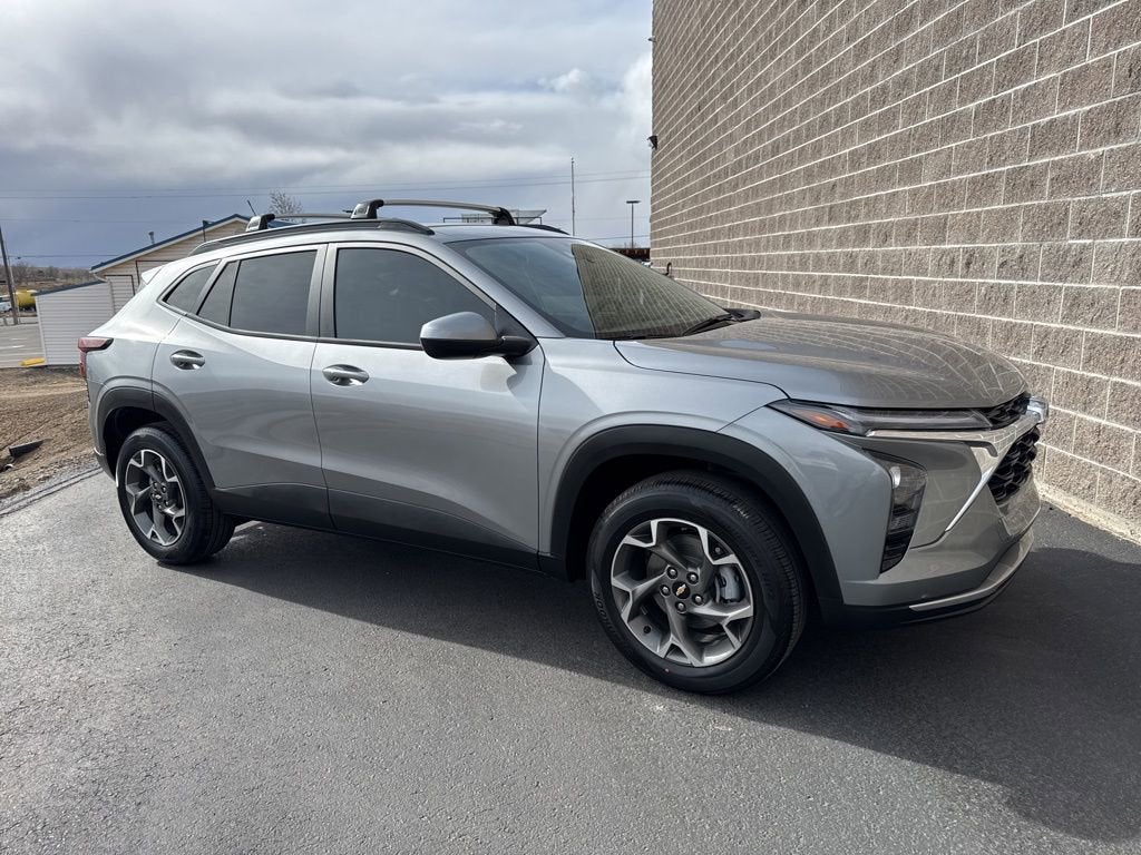 2026 Chevrolet Trax LT in Sterling Gray Metallic — front three-quarter view